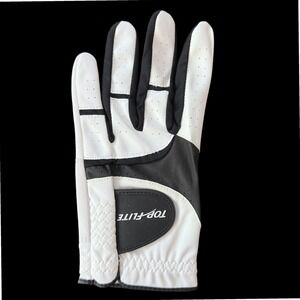 Top Flite Gamer Mens Left XL Golf Glove New Grooved Synthetic Leather Grip White